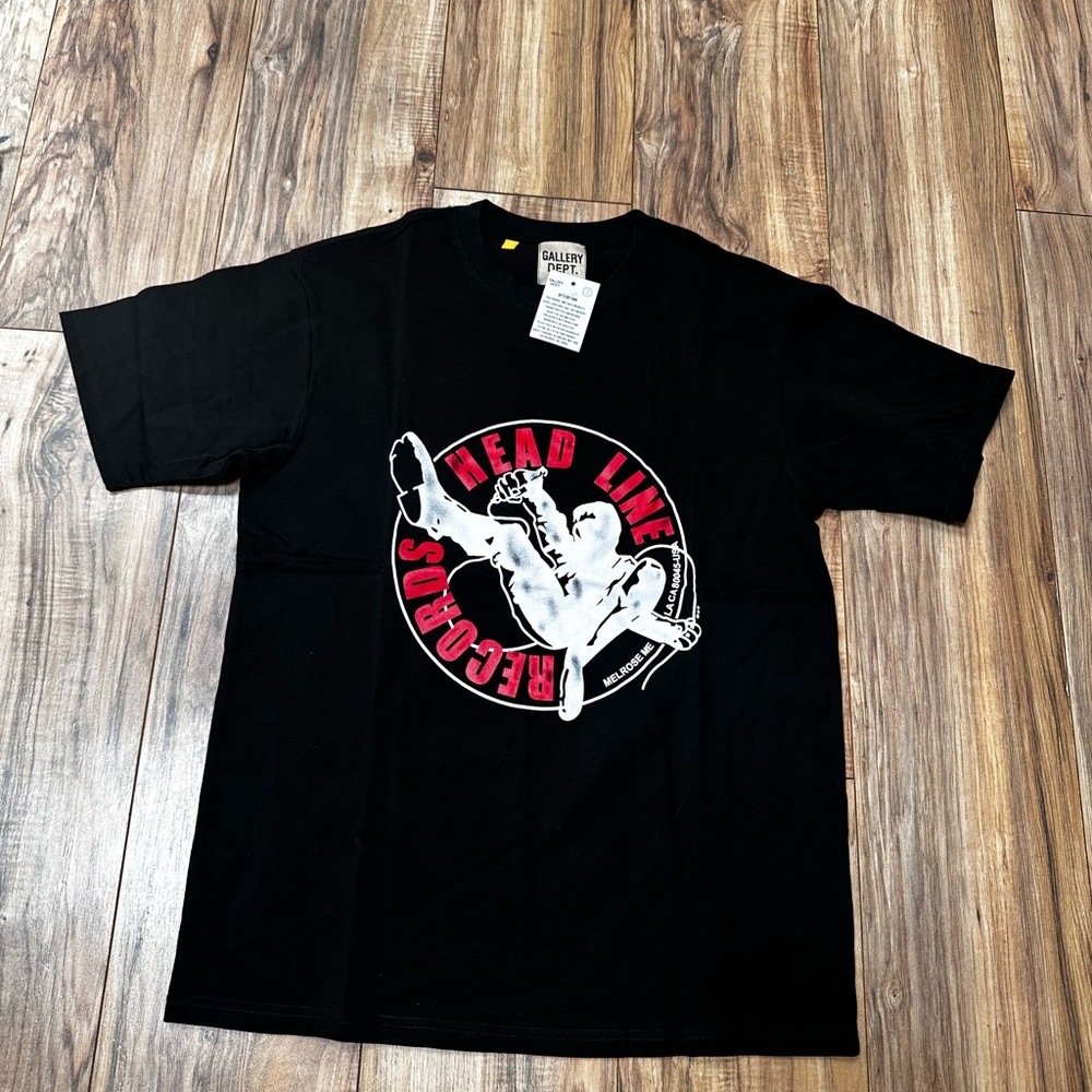 Gallery Dept Black Graphic T-Shirt